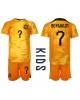 Nederländerna Steven Bergwijn #7 Hemmatröja Barn VM 2022 Kortärmad (+ Korta byxor)