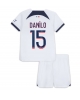 Paris Saint-Germain Danilo Pereira #15 Bortatröja Barn 2023-24 Kortärmad (+ Korta byxor)