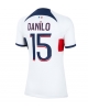 Paris Saint-Germain Danilo Pereira #15 Bortatröja Kvinnor 2023-24 Kortärmad