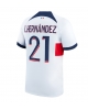 Paris Saint-Germain Lucas Hernandez #21 Bortatröja 2023-24 Kortärmad