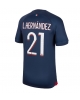 Paris Saint-Germain Lucas Hernandez #21 Hemmatröja 2023-24 Kortärmad