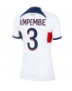 Paris Saint-Germain Presnel Kimpembe #3 Bortatröja Kvinnor 2023-24 Kortärmad
