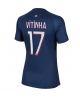 Paris Saint-Germain Vitinha Ferreira #17 Hemmatröja Kvinnor 2023-24 Kortärmad
