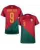 Portugal Andre Silva #9 Hemmatröja Män VM 2022 Kortärmad