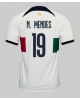 Portugal Nuno Mendes #19 Bortatröja Män VM 2022 Kortärmad