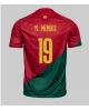 Portugal Nuno Mendes #19 Hemmatröja Män VM 2022 Kortärmad