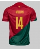 Portugal William Carvalho #14 Hemmatröja Män VM 2022 Kortärmad