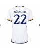 Real Madrid Antonio Rudiger #22 Hemmatröja Kvinnor 2023-24 Kortärmad