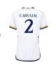 Real Madrid Daniel Carvajal #2 Hemmatröja Kvinnor 2023-24 Kortärmad