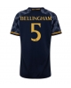Real Madrid Jude Bellingham #5 Bortatröja Kvinnor 2023-24 Kortärmad