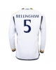 Real Madrid Jude Bellingham #5 Hemmatröja 2023-24 Långärmad