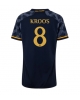 Real Madrid Toni Kroos #8 Bortatröja Kvinnor 2023-24 Kortärmad