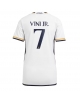 Real Madrid Vinicius Junior #7 Hemmatröja Kvinnor 2023-24 Kortärmad