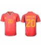 Spanien Daniel Carvajal #20 Hemmatröja Män VM 2022 Kortärmad