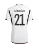 Tyskland Ilkay Gundogan #21 Hemmatröja Män VM 2022 Kortärmad