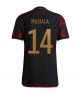 Tyskland Jamal Musiala #14 Bortatröja Män VM 2022 Kortärmad