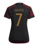 Tyskland Kai Havertz #7 Bortatröja Kvinnor VM 2022 Kortärmad