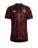 Tyskland Kai Havertz #7 Bortatröja Män VM 2022 Kortärmad