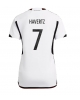 Tyskland Kai Havertz #7 Hemmatröja Kvinnor VM 2022 Kortärmad