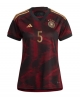 Tyskland Thilo Kehrer #5 Bortatröja Kvinnor VM 2022 Kortärmad