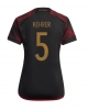 Tyskland Thilo Kehrer #5 Bortatröja Kvinnor VM 2022 Kortärmad
