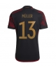 Tyskland Thomas Muller #13 Bortatröja Män VM 2022 Kortärmad