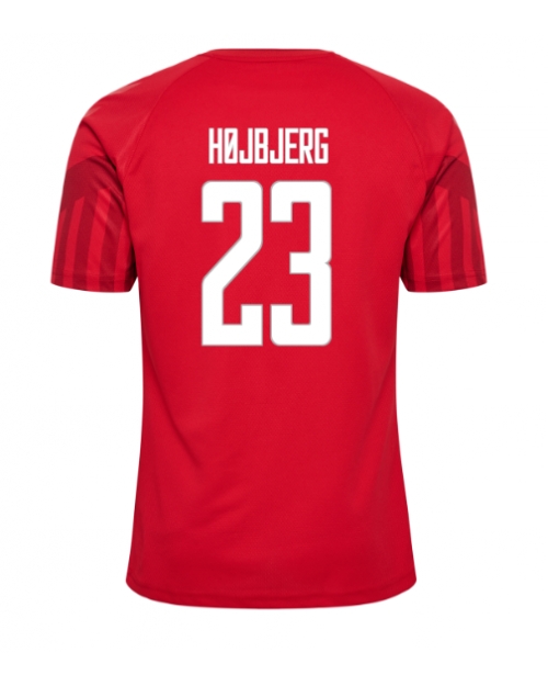 Danmark Pierre-Emile Hojbjerg #23 Hemmatröja Män VM 2022 Kortärmad