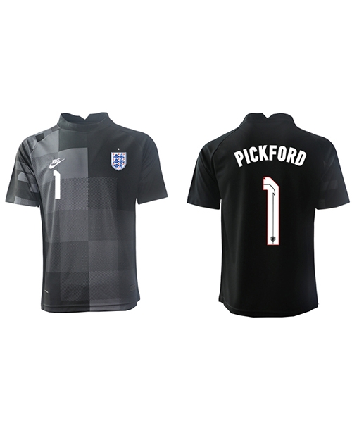 England Jordan Pickford #1 Målvakt Hemmatröja Män VM 2022 Kortärmad
