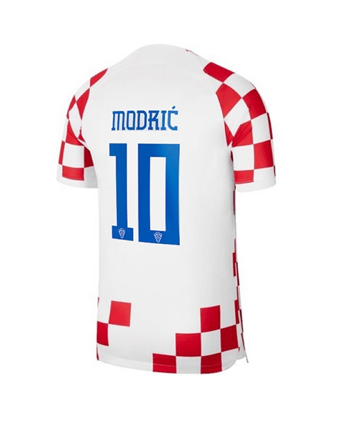 Kroatien Luka Modric #10 Hemmatröja Män VM 2022 Kortärmad