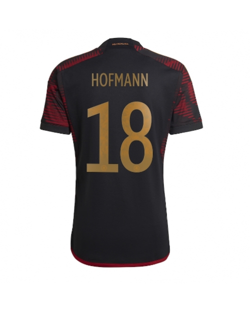 Tyskland Jonas Hofmann #18 Bortatröja Män VM 2022 Kortärmad